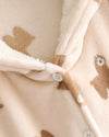 Chemise de nuit chaude polaire -