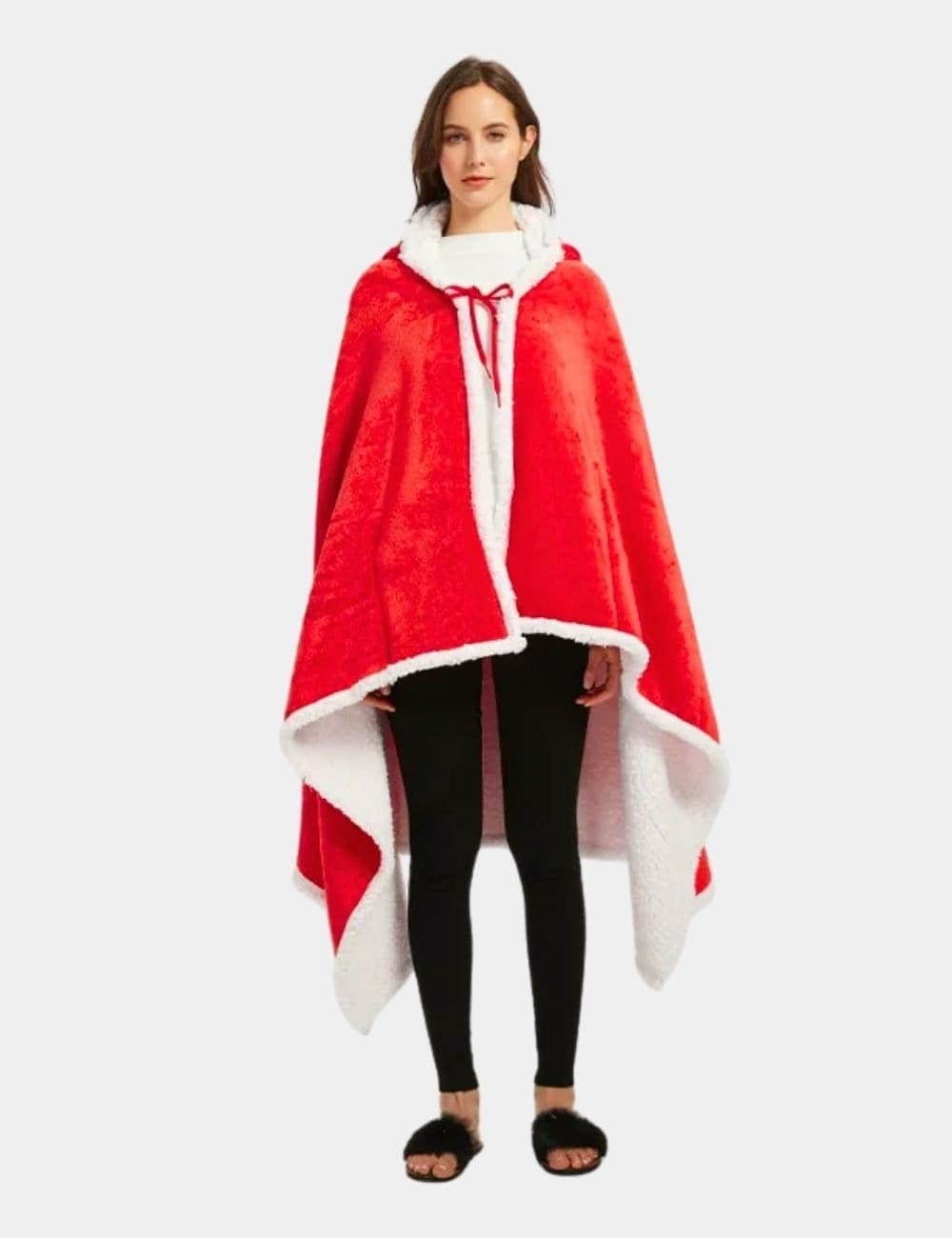 FRAAS PLAID KARO PONCHI - Cape - grey/gris FRAAS PLAID KARO PONCHI - Cape - grey/gris