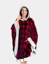 Poncho Polaire Femme Tartan - Tartan