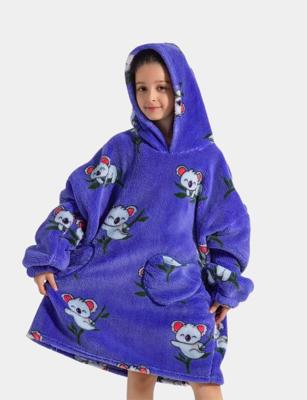 Sweat Plaid Femme Sweat Plaid Koala Bleu-Koala / Enfant