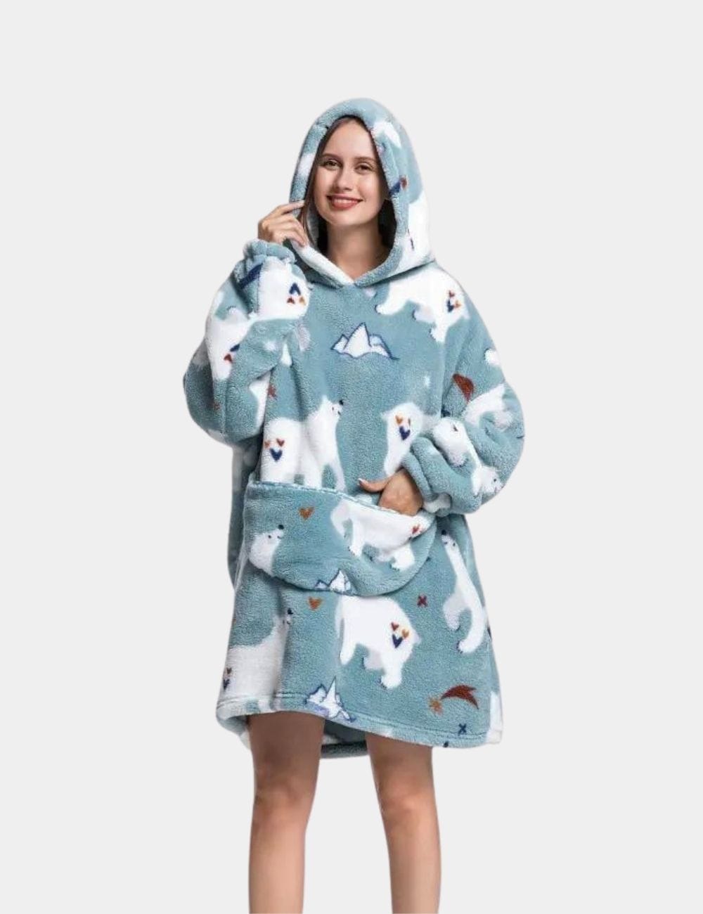 Sweat Plaid Femme Sweat Plaid Ours