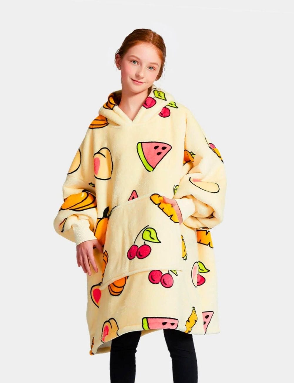 Sweat Plaid Femme Sweat Shirt Plaid Multi Fruit / Enfant (109cm)