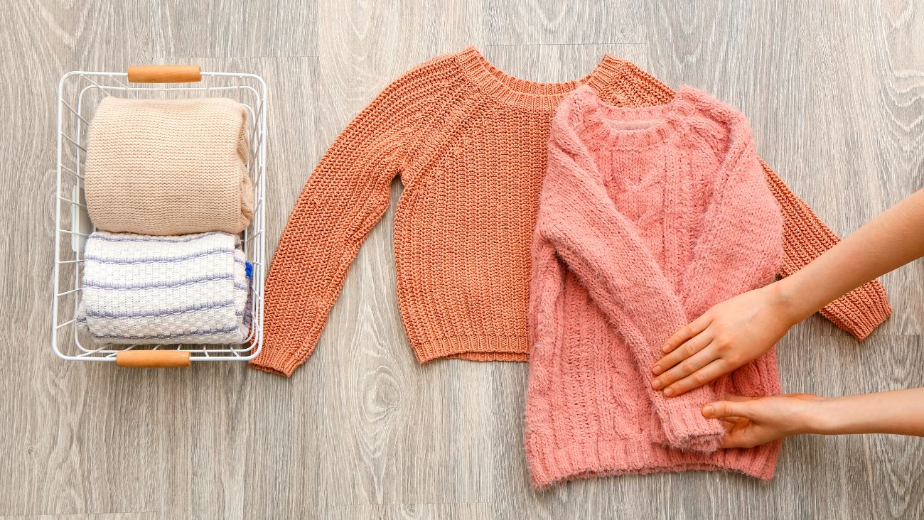 Comment plier un pull de manière efficace  ?