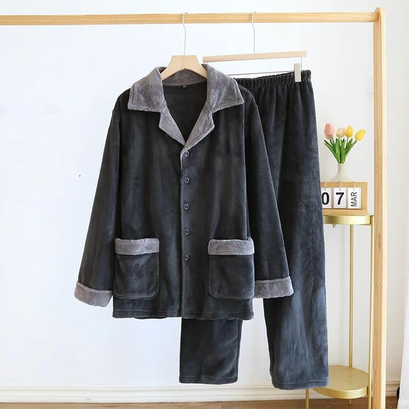 Pyjama micropolaire homme