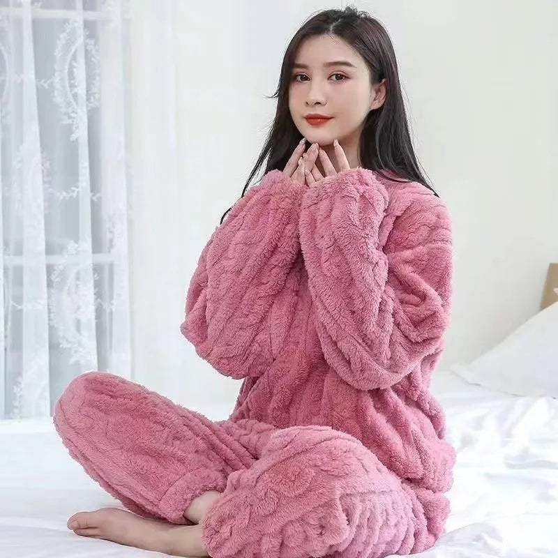 Pyjama polaire femme