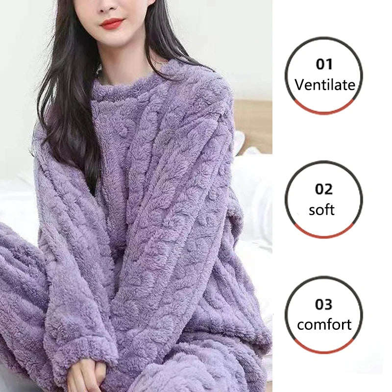 Pyjama polaire femme