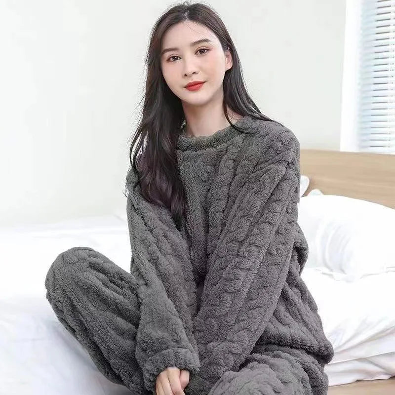 Pyjama polaire femme