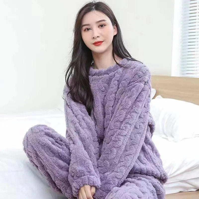 Pyjama polaire femme