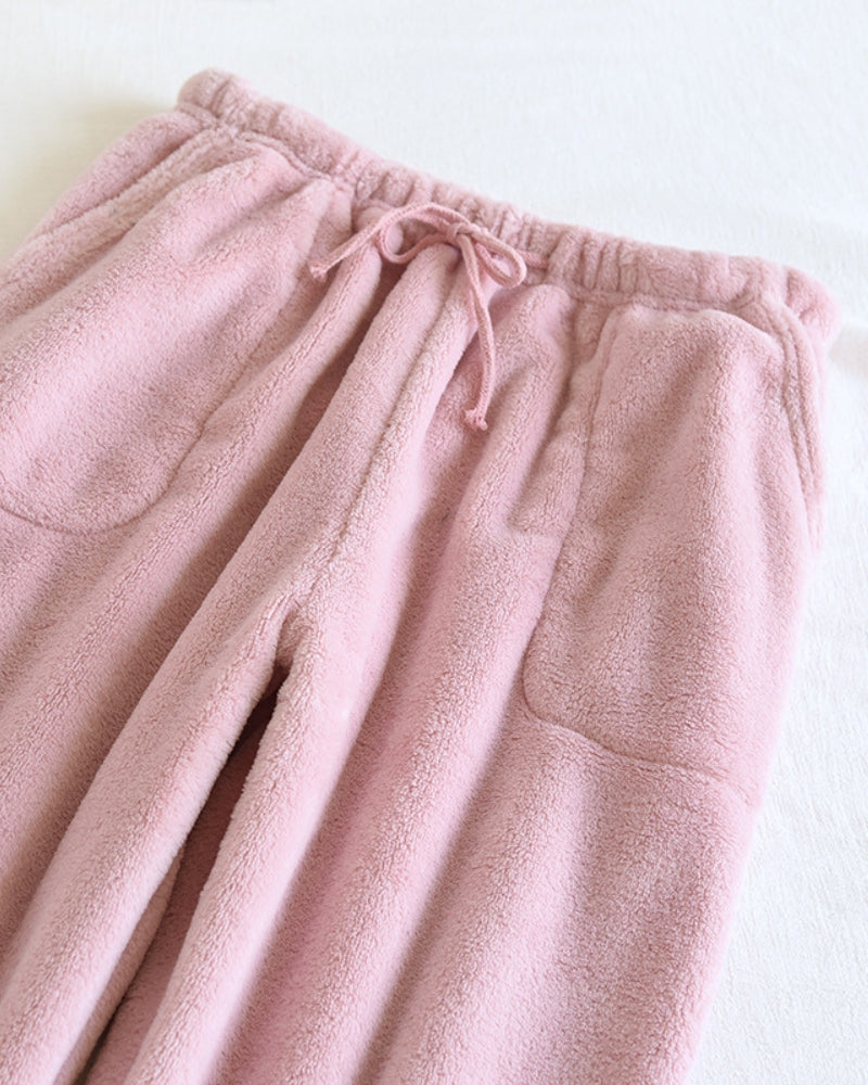 Bas de pyjama femme en Pilou - 