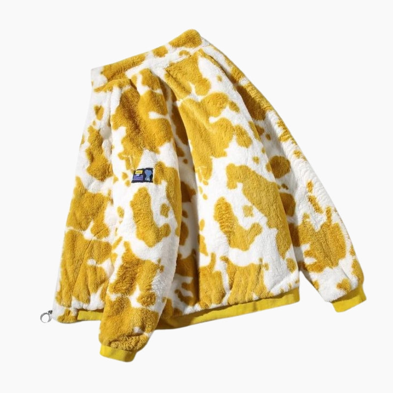 Blouson sherpa homme