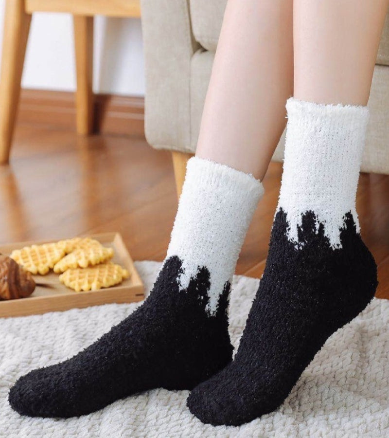 Chaussette douce et chaude