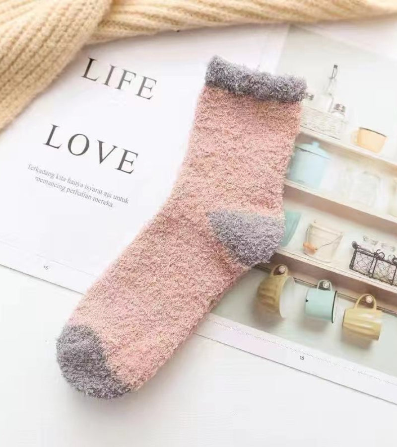 Chaussette douce femme