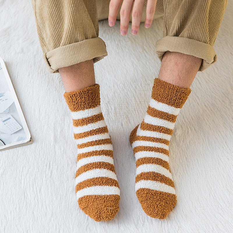 Chaussette doudou homme