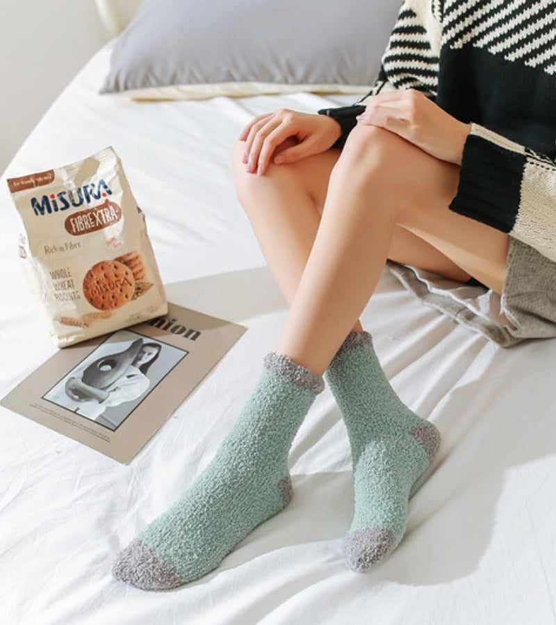 Chaussette haute laine