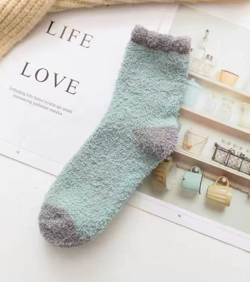 Chaussette haute laine