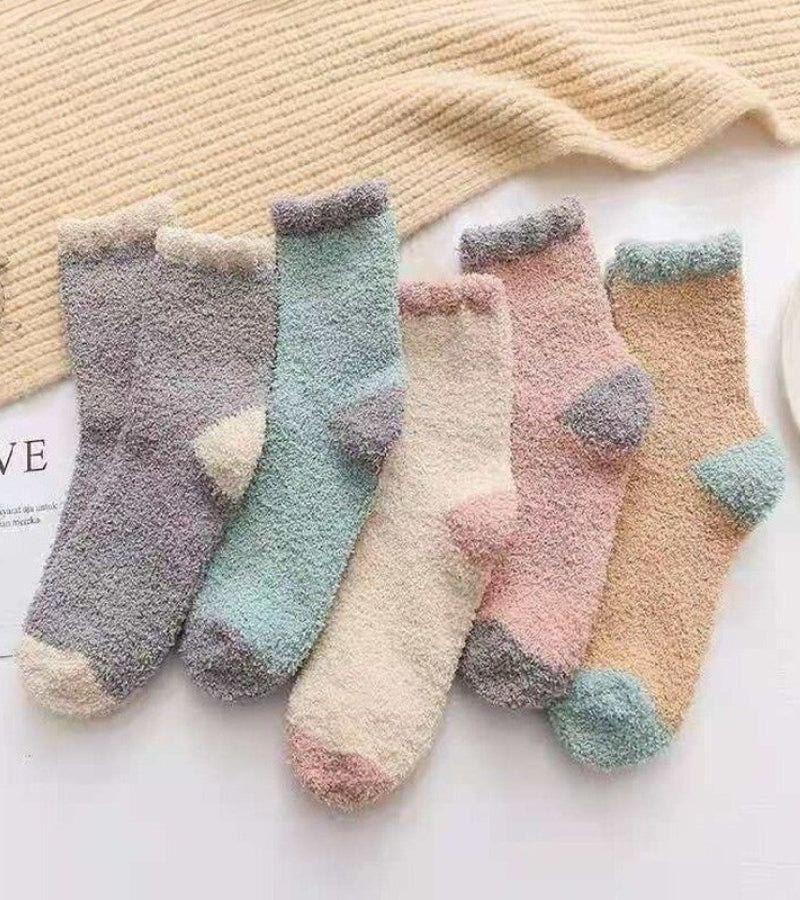 Chaussette haute laine
