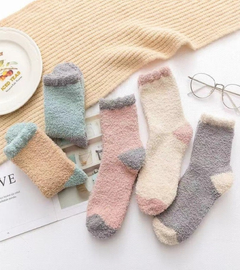 Chaussette haute laine