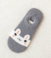 Chaussette Pilou Pilou lapin gris
