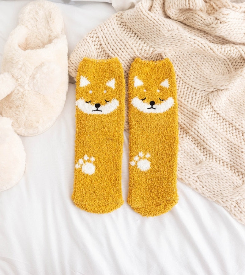 Chaussette Pilou Pilou renard