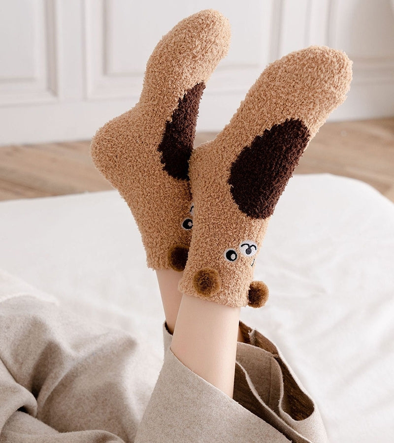 Chaussettes fines et chaudes