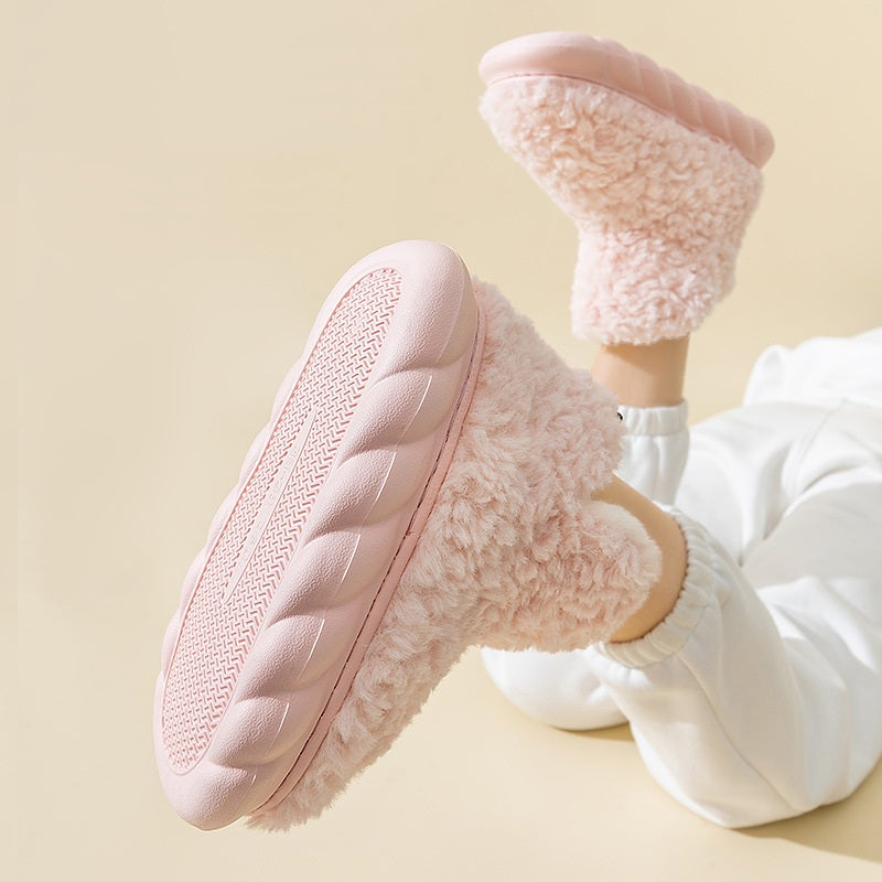 Chausson peluche