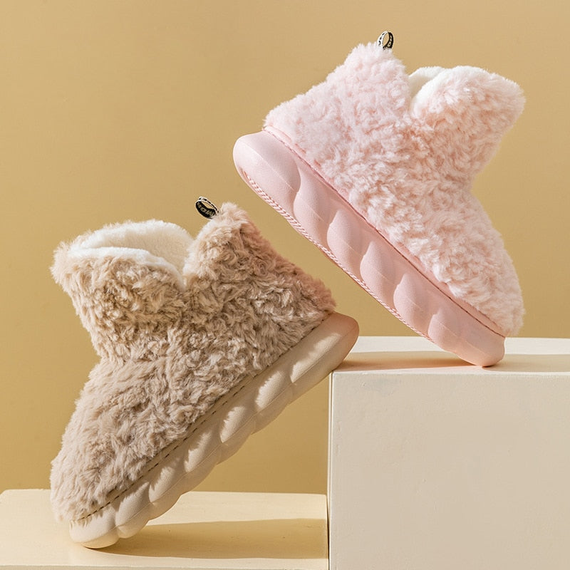 Chausson peluche