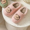 Chaussons femme peluche