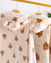 Chemise de nuit chaude polaire - 
