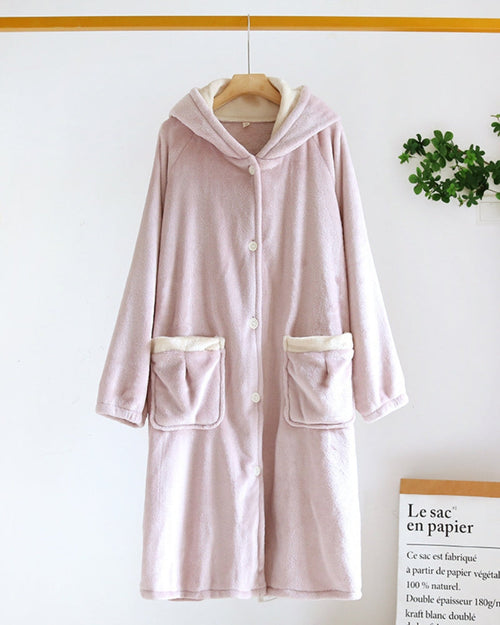 Chemise de nuit chaude