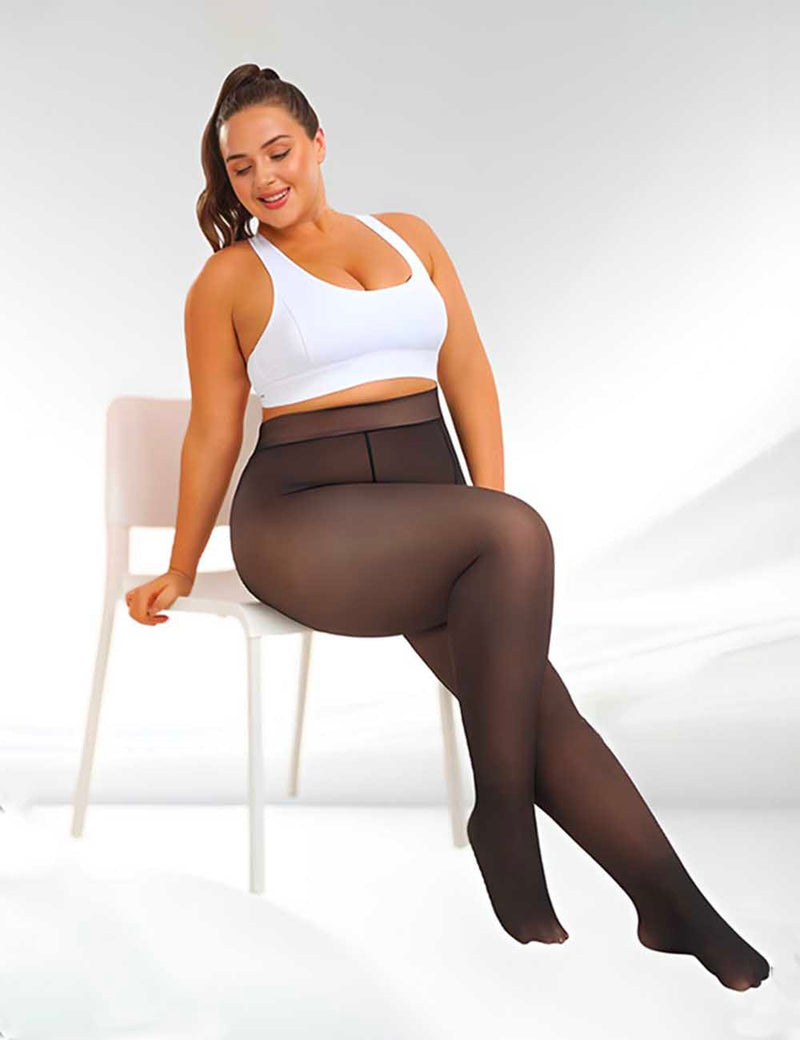 Collant Polaire Femme Grande Taille – The Kloody®