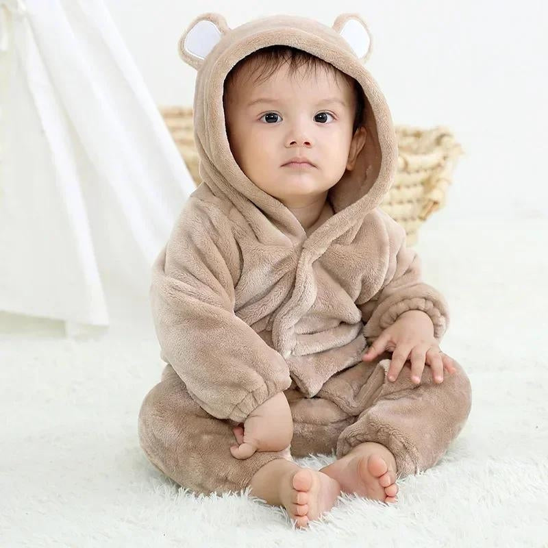 Combinaison moumoute bébé
