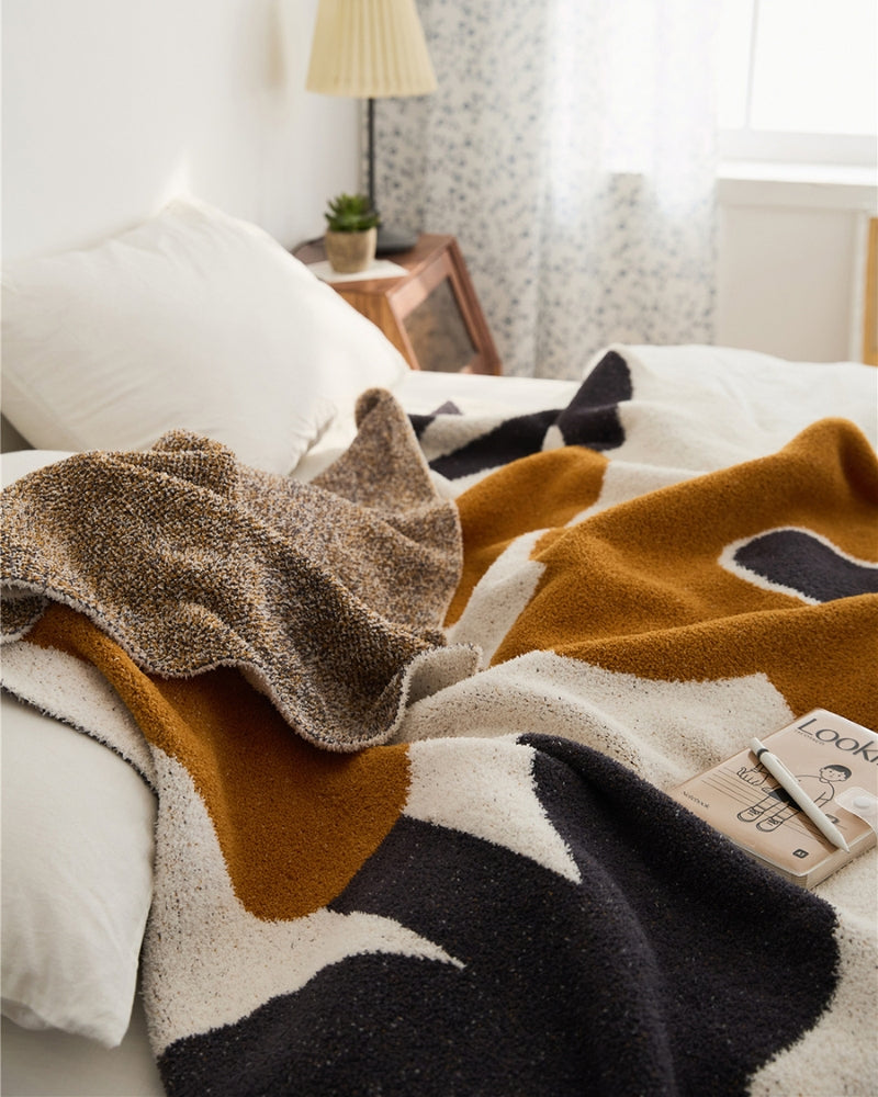 Couverture fausse fourrure