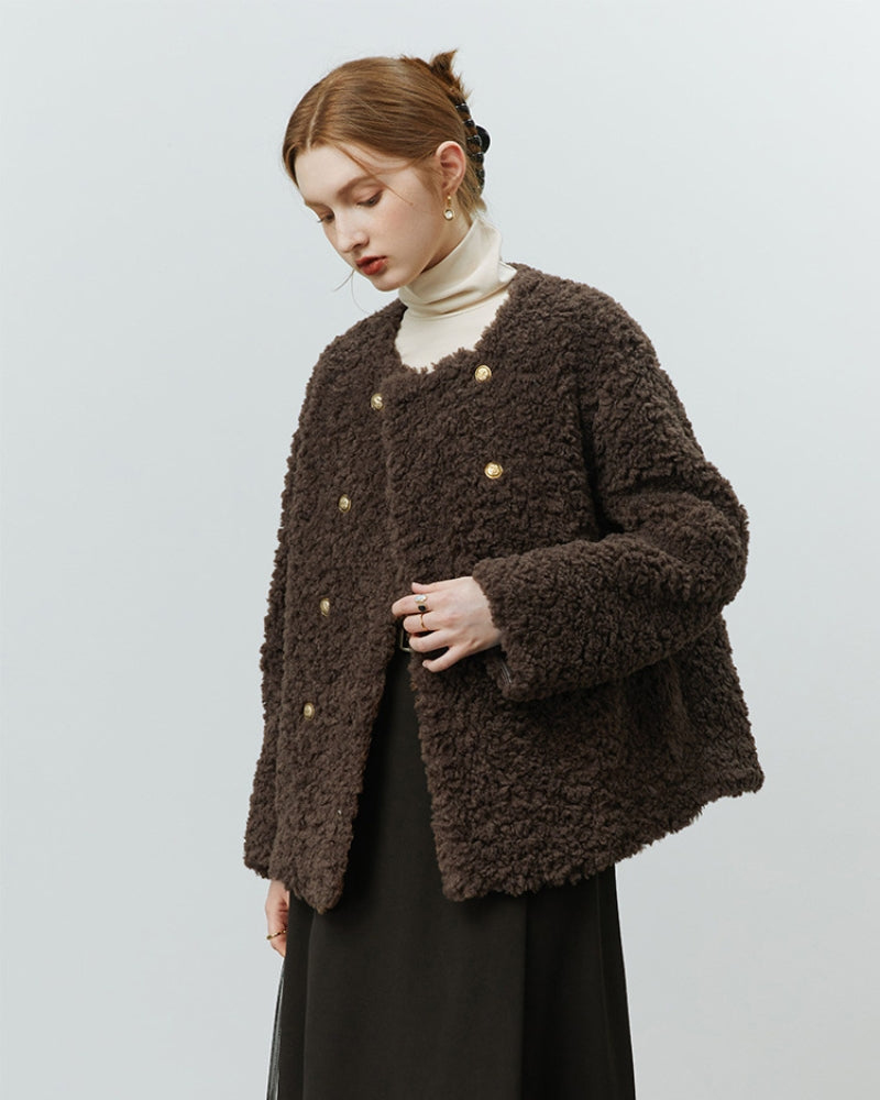 Gilet duveteux femme