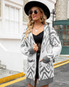Gilet long femme hiver