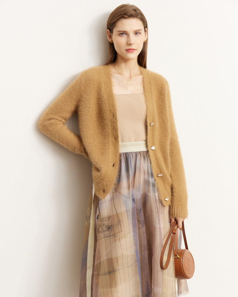Gilet mouton femme