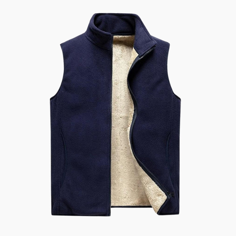 Gilet mouton sans manches