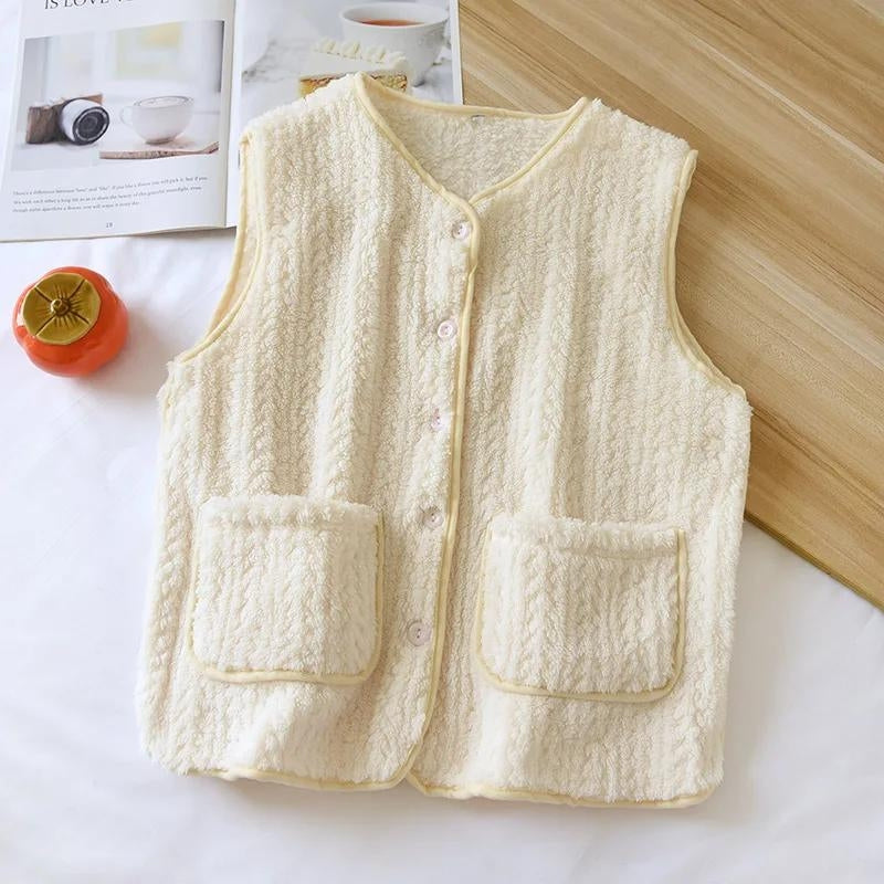 Gilet pyjama beige Pilou Pilou - 