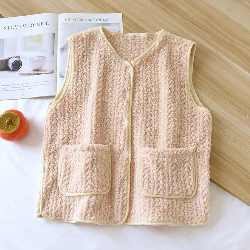 Gilet pyjama rose Pilou Pilou - 