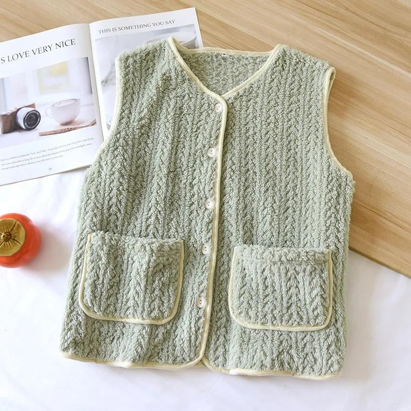 Gilet pyjama vert Pilou Pilou - 