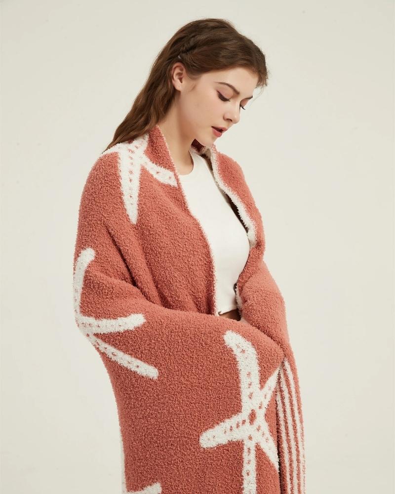 Grand plaid polaire