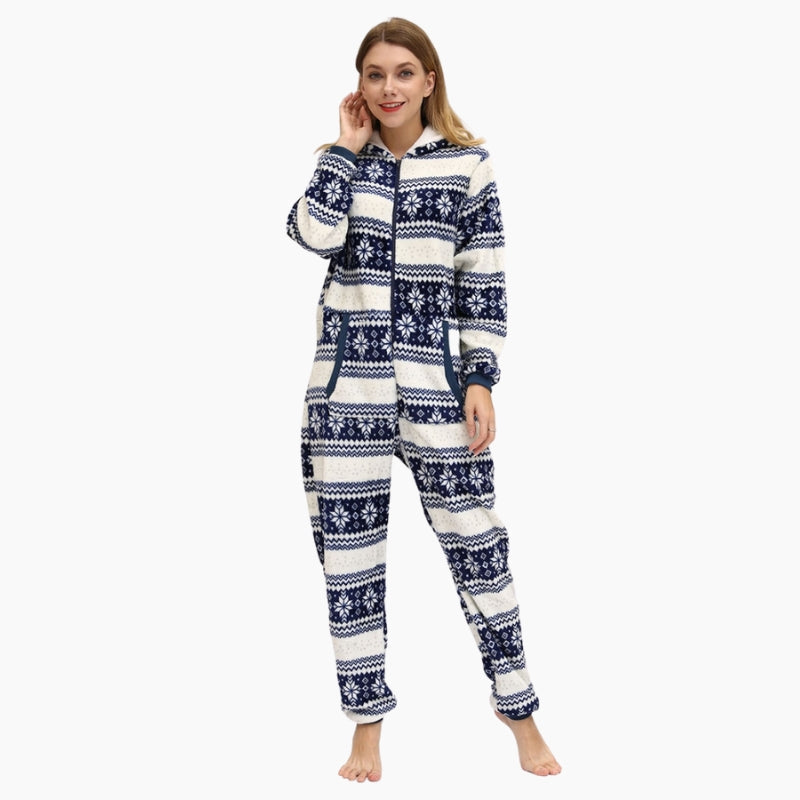 Combinaison peluche femme