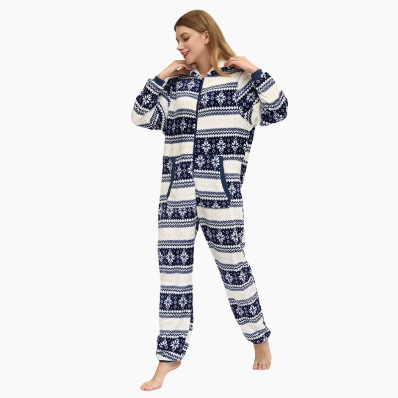 Combinaison peluche femme