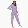 Combinaison pyjama polaire femme
