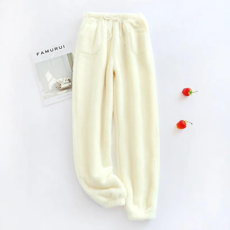 Pantalon pyjama flanelle femme - 