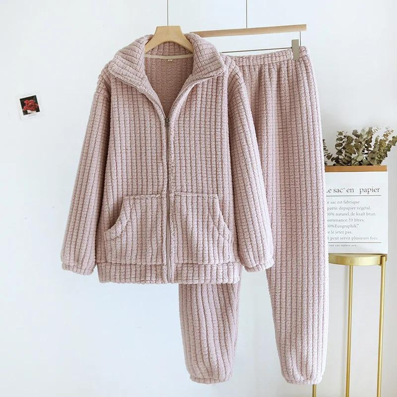 Pilou pyjama chaud femme - 