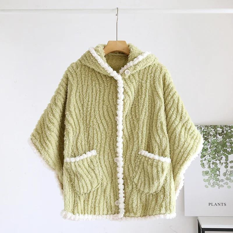 Poncho pyjama femme - 
