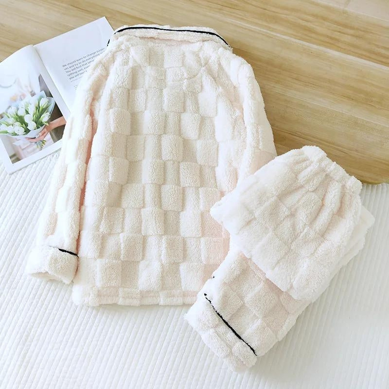 Pyjama à carreaux femme Pilou Pilou - 