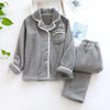 Pyjama femme chaud et élégant - Grey-XL