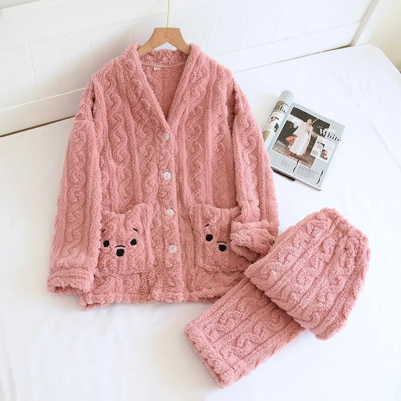 Pyjama femme hiver Pilou - XL