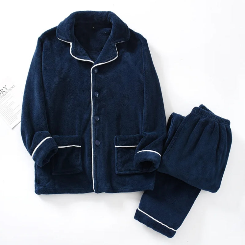 Pyjama homme chaud flanelle